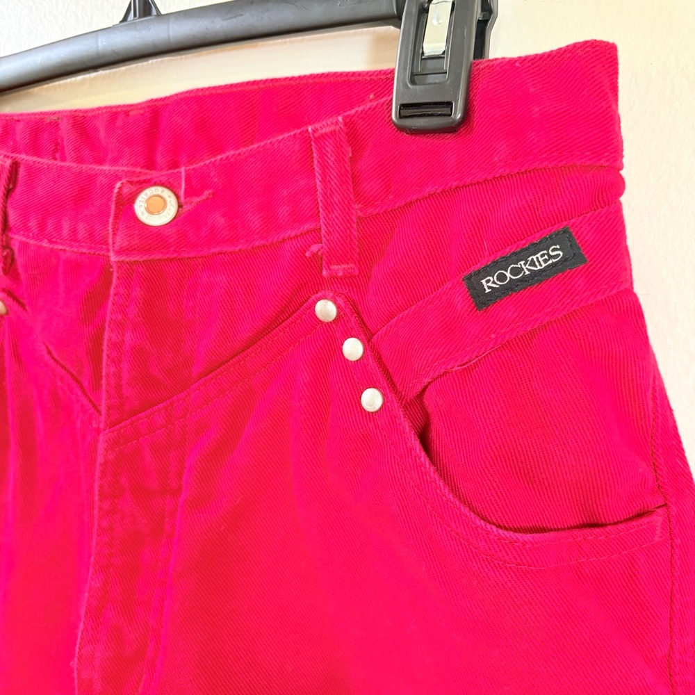 Rockies Red Rodeo Bareback High Rise Mom Jeans Women’s 31 - Picture 3 of 11